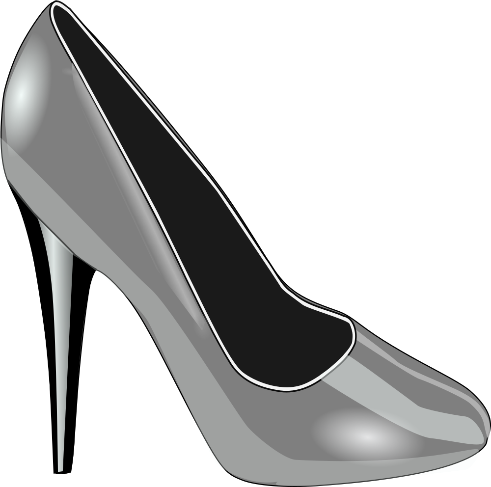 high heels transparent